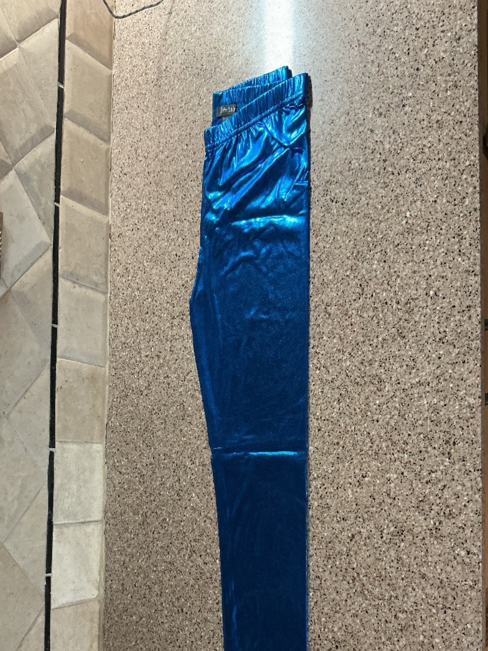 NWT, Metallic Shiny leggings Two sizes available a small and large
